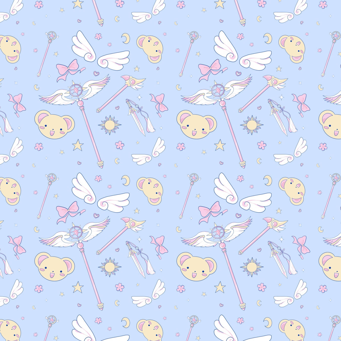 cardcaptor sakura patterns light class project, based on cardcaptor sakura