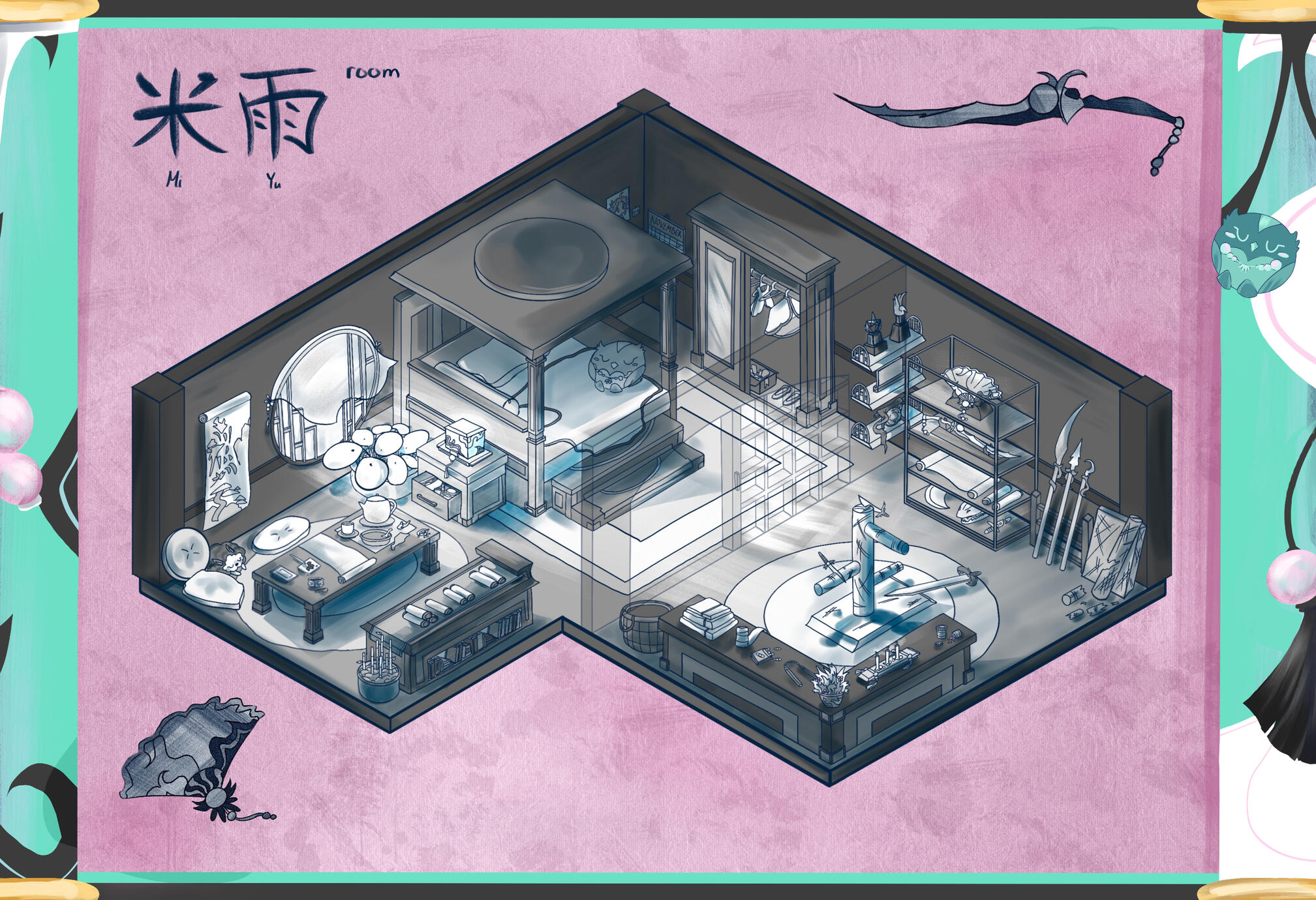Character Room Miyu's room