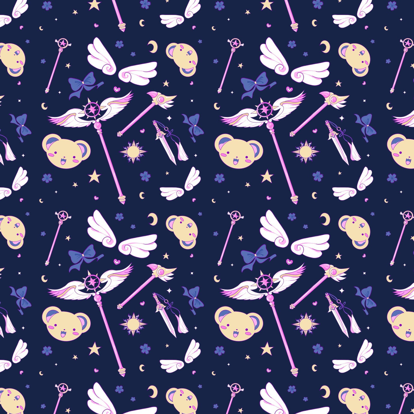 cardcaptor sakura patterns dark class project, based on cardcaptor sakura